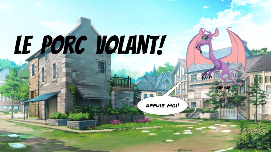 Le porc volant