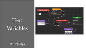 Text Variables Assignment Remix