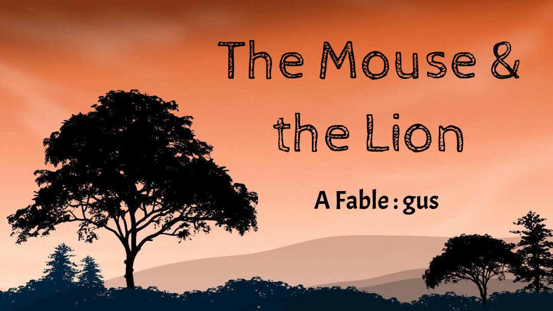 the mouse and the lion