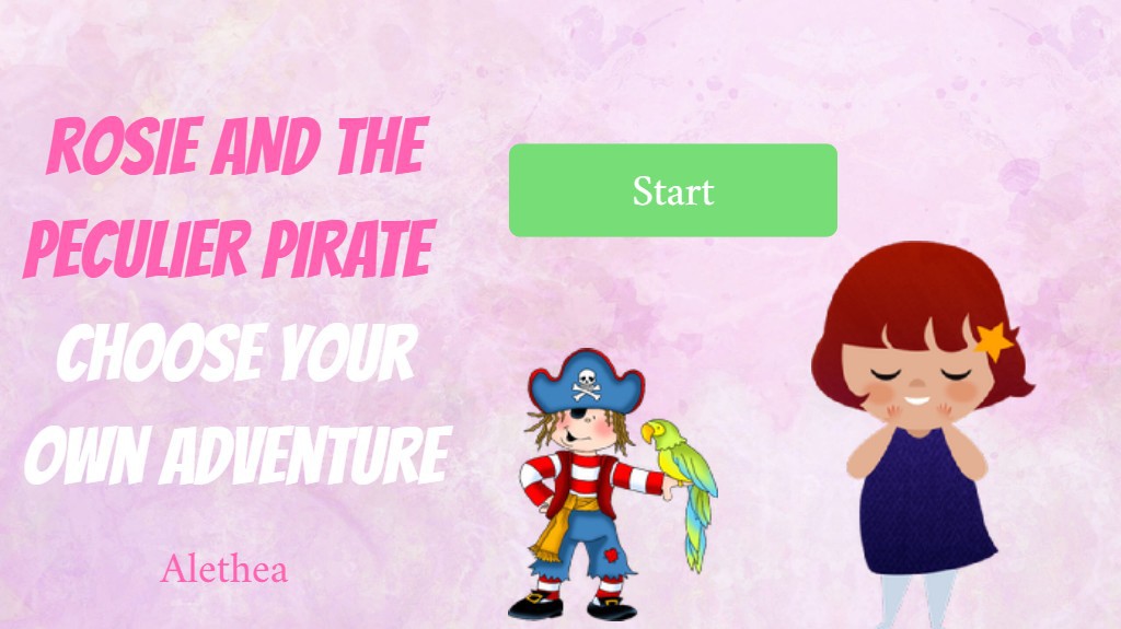 Rosie and the peculiar pirate