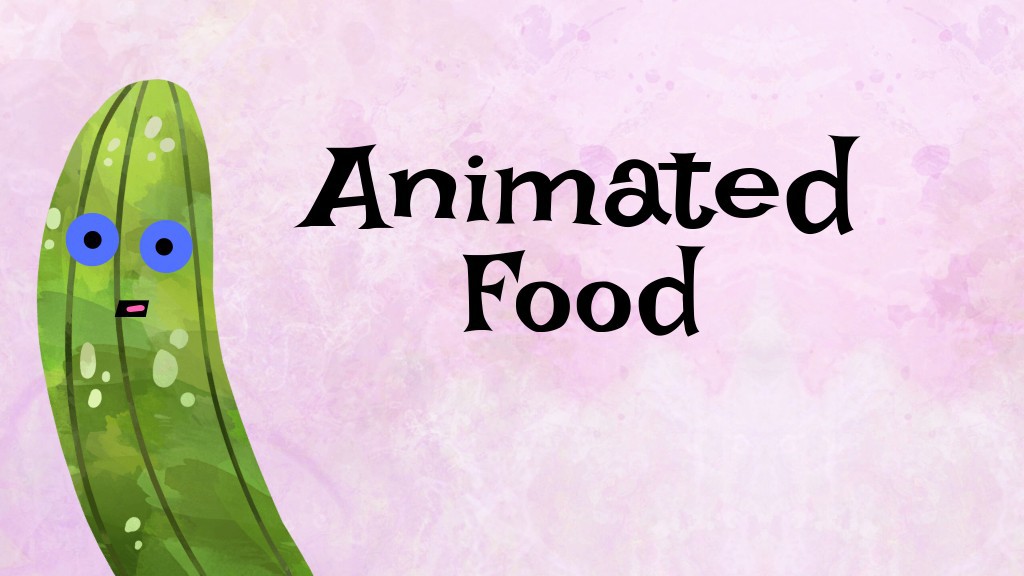 Animated food