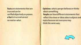 Facts Opinions