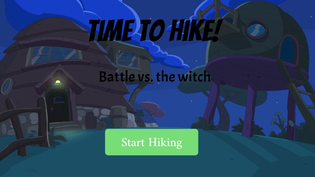 Hiking choose your own adventure
