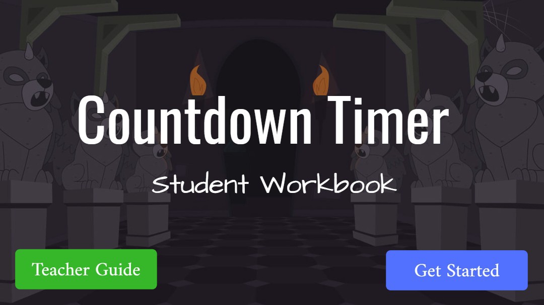 Countdown Timer - Student Workbook