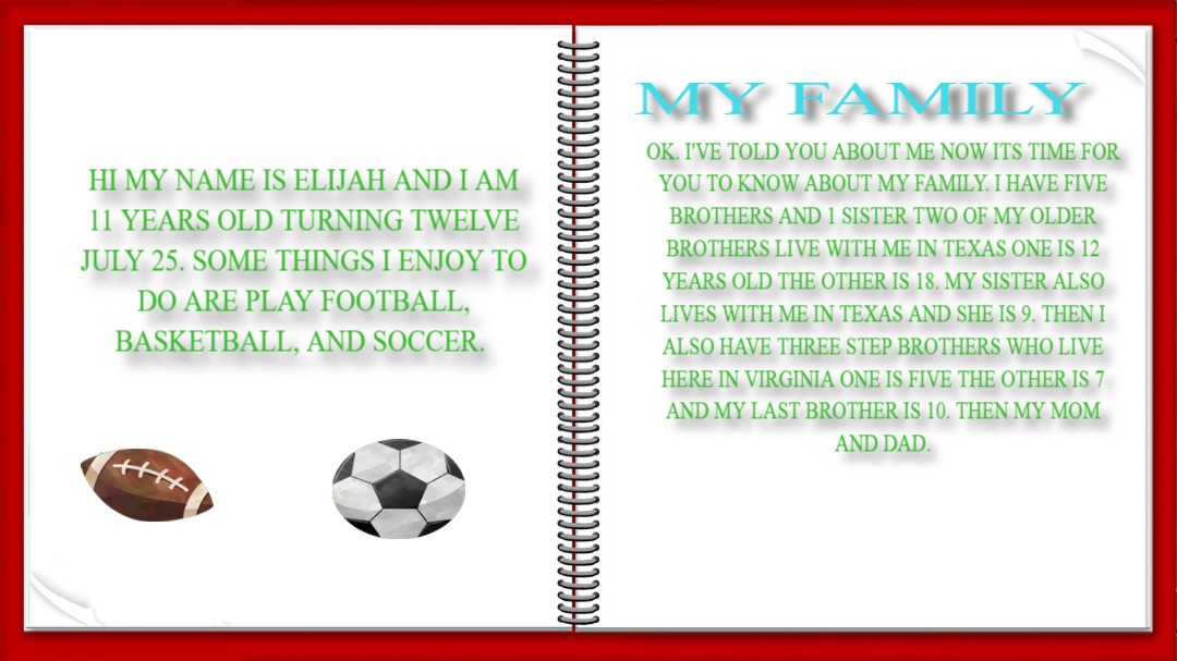 About Me - ELIJAH S