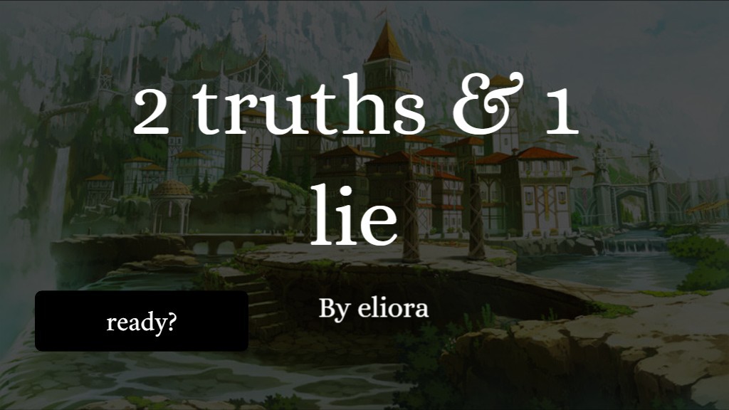 Eliora8's Story