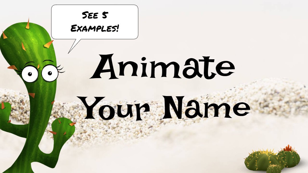 Animate Your Name Remix