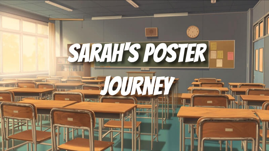 Sarah's Poster Journey