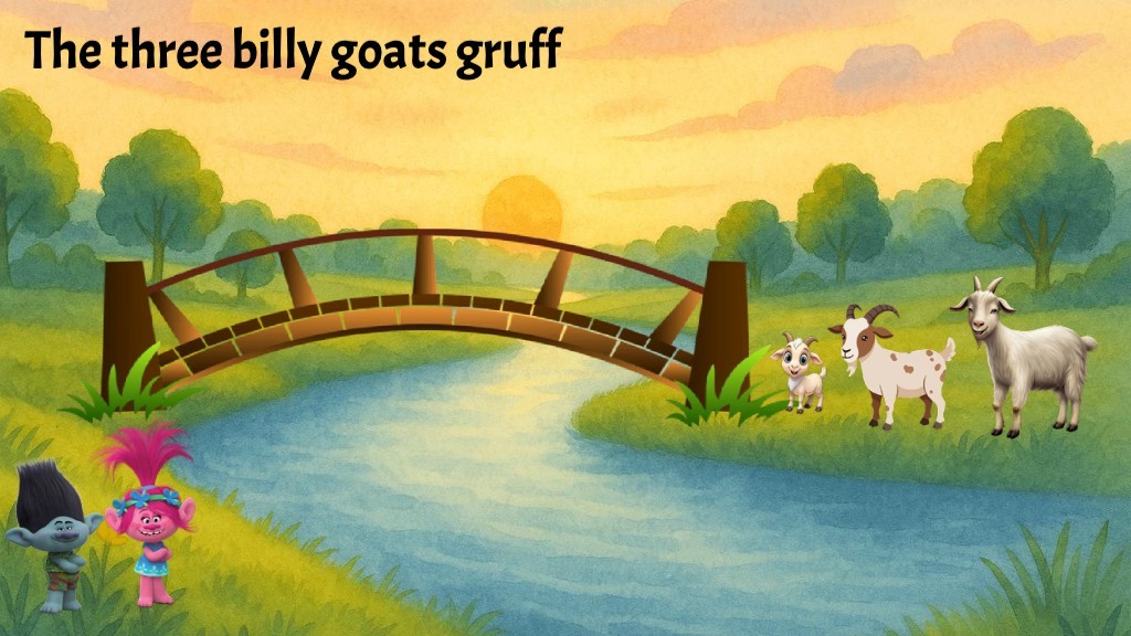 The three billy goats gruff