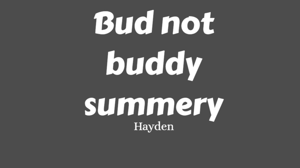 Hayden3's Story