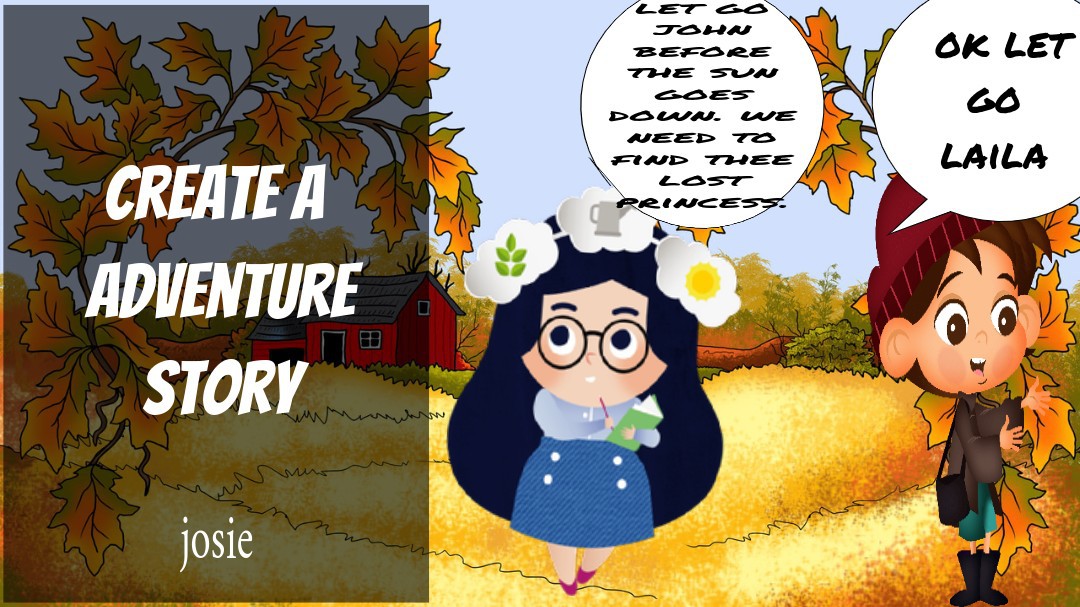 Create a Halloween or adventure story Remix