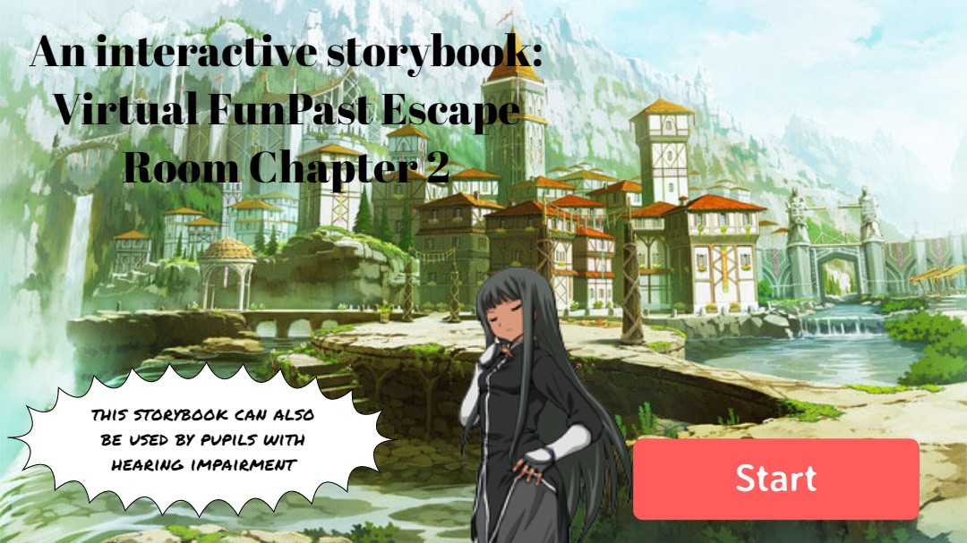 An interactive storybook: Virtual FunPast Escape Room Chapter 2