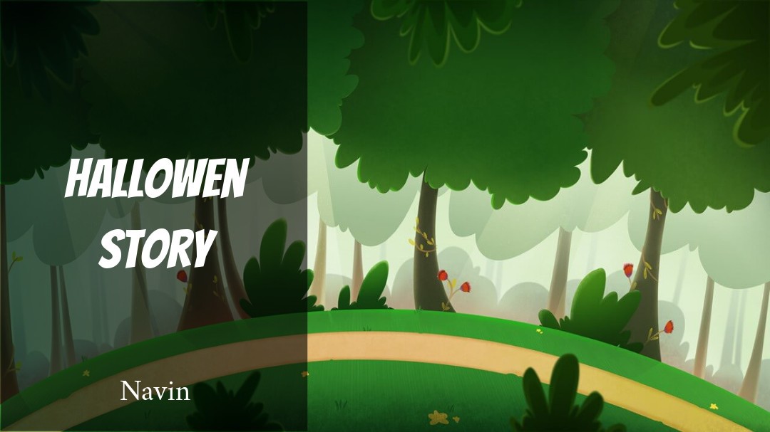 Halloween Story by Navin Bishop