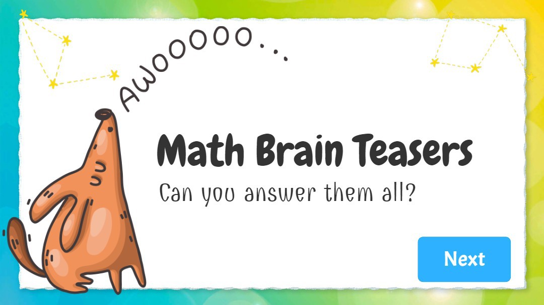 Math Brain Teasers
