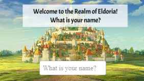 Name Your Hero and Choose Your Path