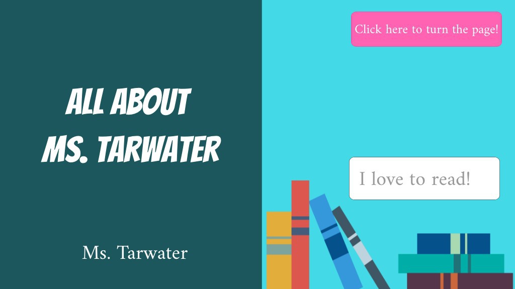 Ms. Tarwater's Story