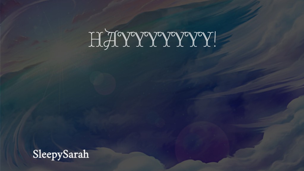 Sleepysarah's Story